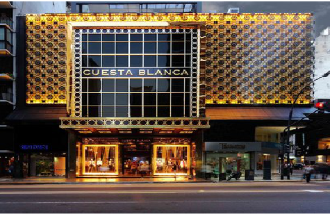 大姚门头设计与商业空间的纽带。