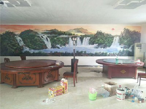 大姚墙绘-写实风景