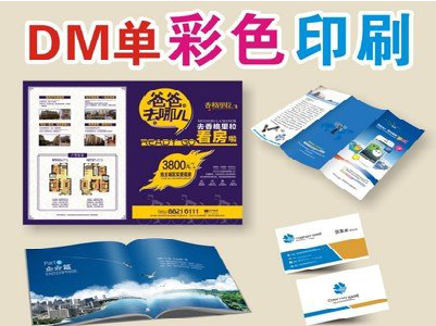 大姚单页印刷,色彩搭配简单。