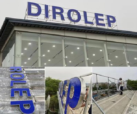 大姚楼顶发光字安装的注意事项。